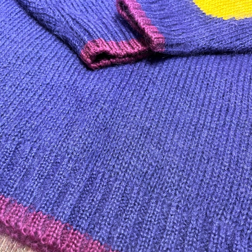 Vintage 80s TARAZZIA Mohair High Neck Sweater - Picture 6 of 7